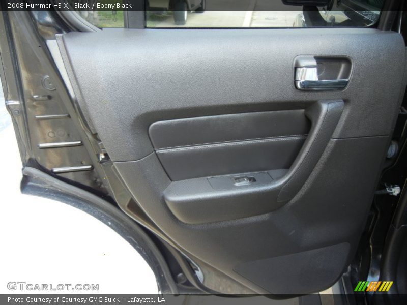 Black / Ebony Black 2008 Hummer H3 X