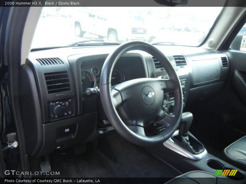 Black / Ebony Black 2008 Hummer H3 X