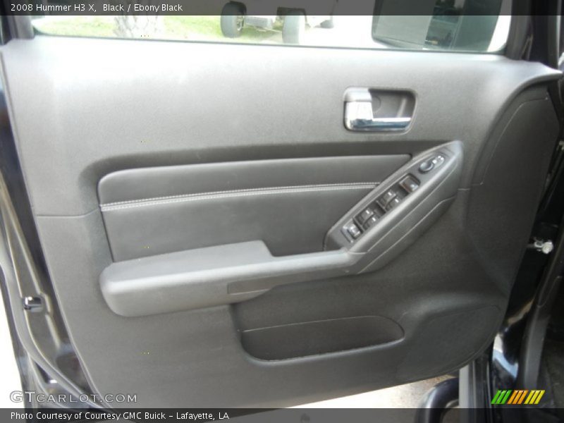 Black / Ebony Black 2008 Hummer H3 X