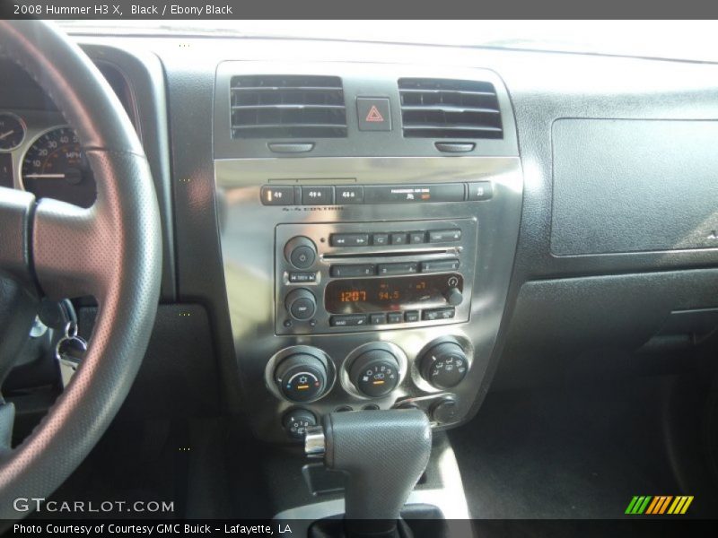 Black / Ebony Black 2008 Hummer H3 X