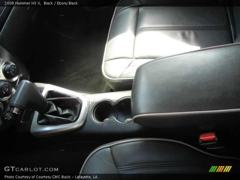 Black / Ebony Black 2008 Hummer H3 X