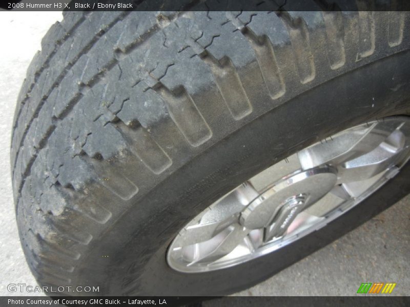 Black / Ebony Black 2008 Hummer H3 X