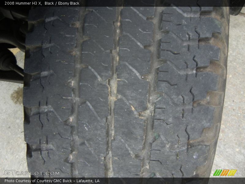 Black / Ebony Black 2008 Hummer H3 X
