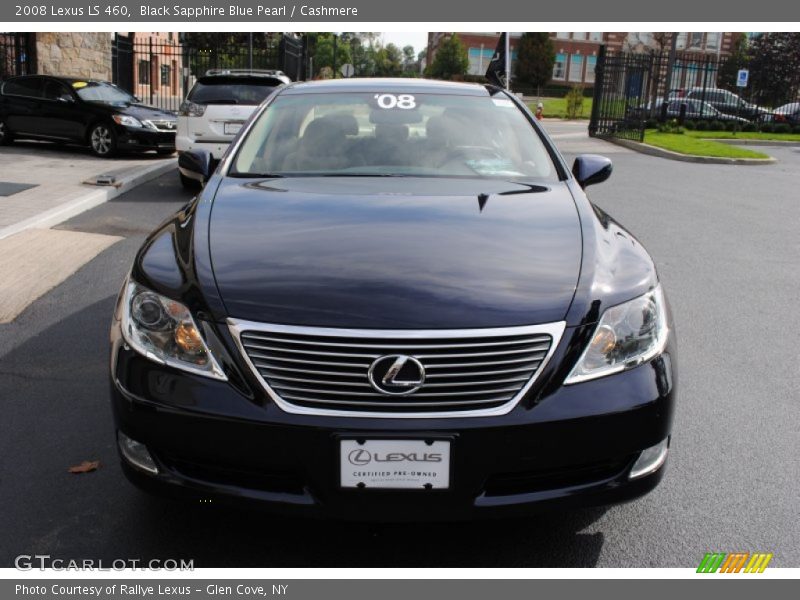 Black Sapphire Blue Pearl / Cashmere 2008 Lexus LS 460