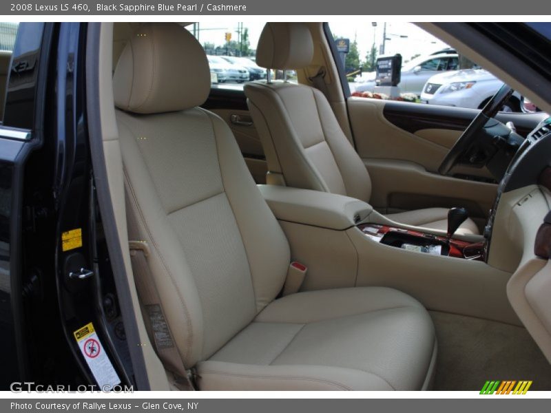 Black Sapphire Blue Pearl / Cashmere 2008 Lexus LS 460