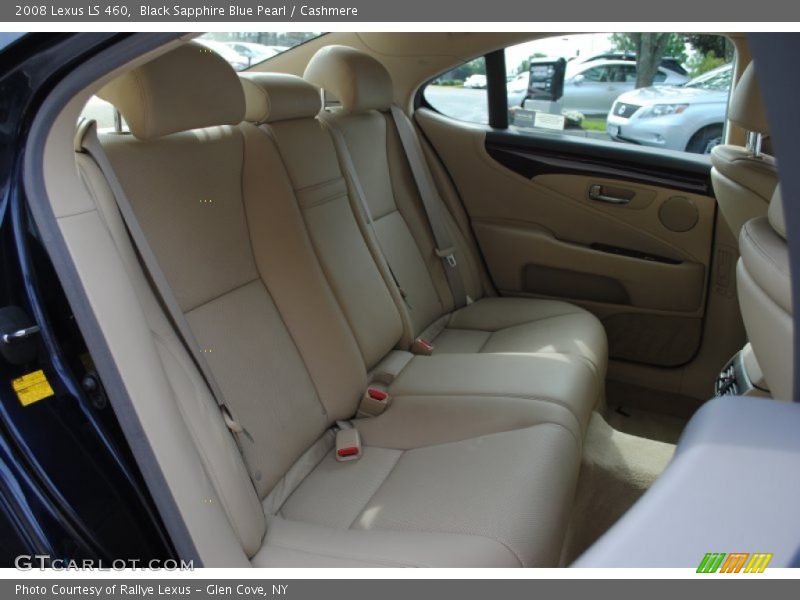 Black Sapphire Blue Pearl / Cashmere 2008 Lexus LS 460