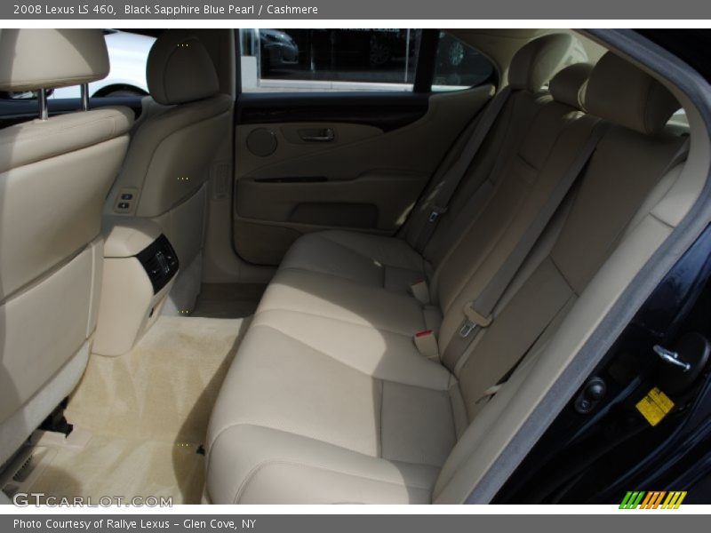 Black Sapphire Blue Pearl / Cashmere 2008 Lexus LS 460