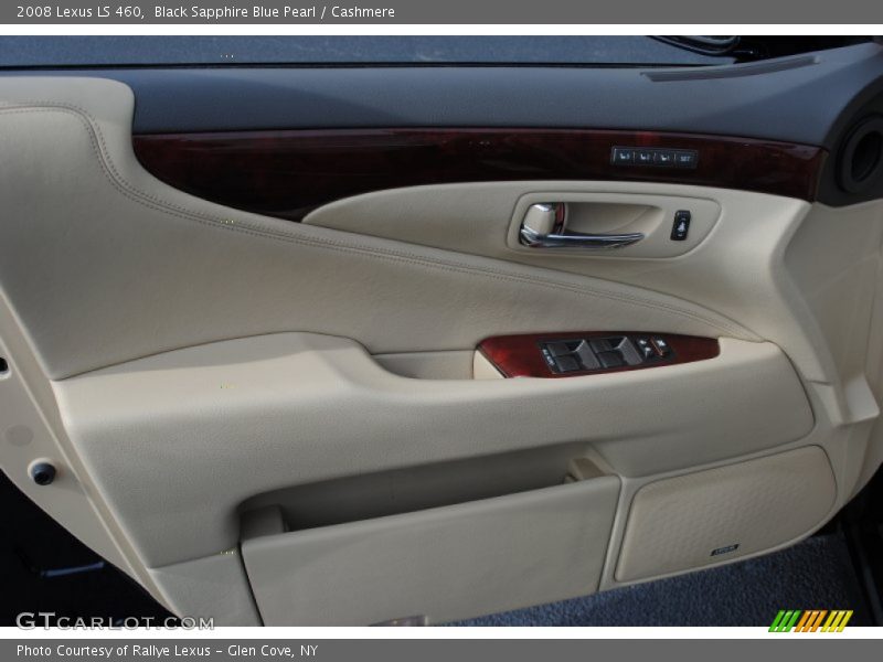 Black Sapphire Blue Pearl / Cashmere 2008 Lexus LS 460