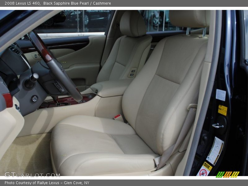 Black Sapphire Blue Pearl / Cashmere 2008 Lexus LS 460