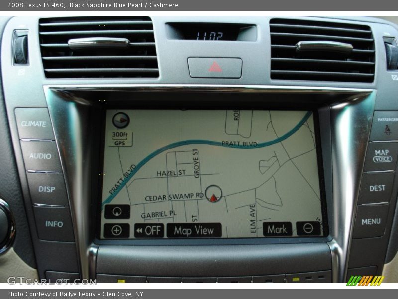 Black Sapphire Blue Pearl / Cashmere 2008 Lexus LS 460