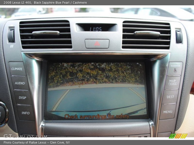 Black Sapphire Blue Pearl / Cashmere 2008 Lexus LS 460
