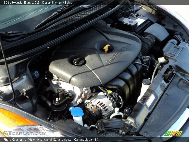 Desert Bronze / Beige 2011 Hyundai Elantra GLS
