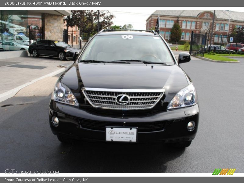 Black Onyx / Ivory 2008 Lexus RX 400h AWD Hybrid