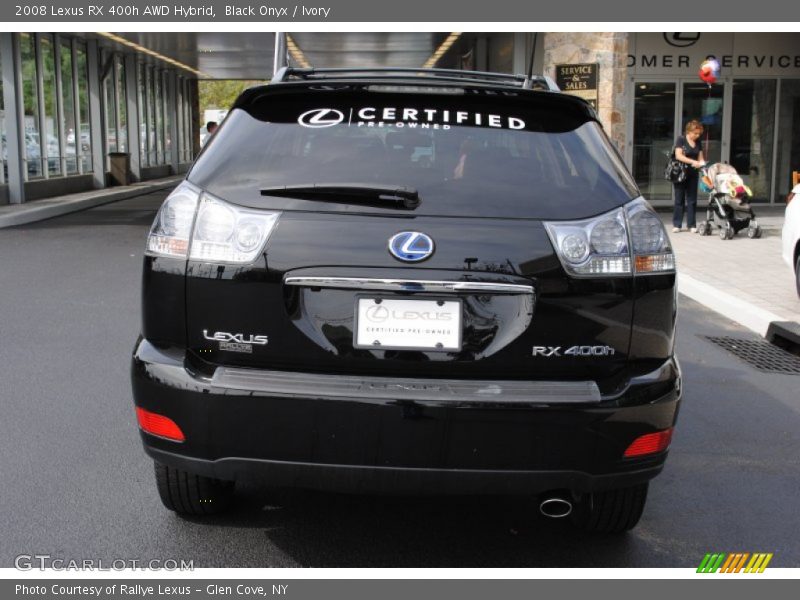 Black Onyx / Ivory 2008 Lexus RX 400h AWD Hybrid