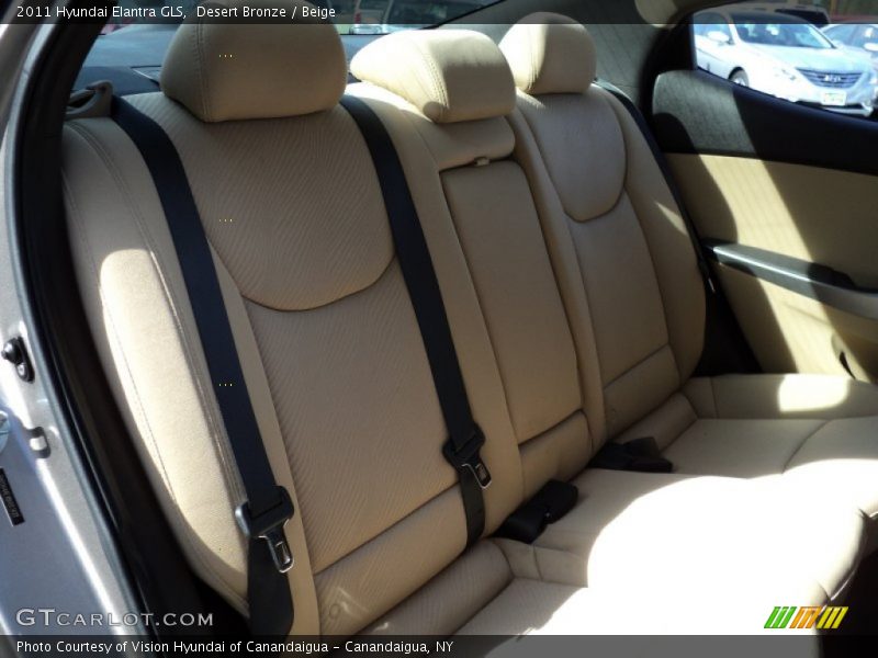 Desert Bronze / Beige 2011 Hyundai Elantra GLS