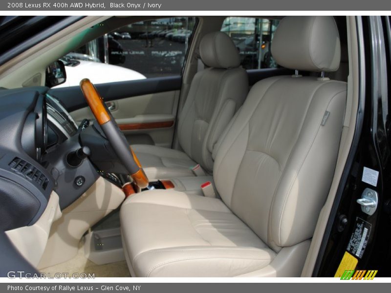 Black Onyx / Ivory 2008 Lexus RX 400h AWD Hybrid