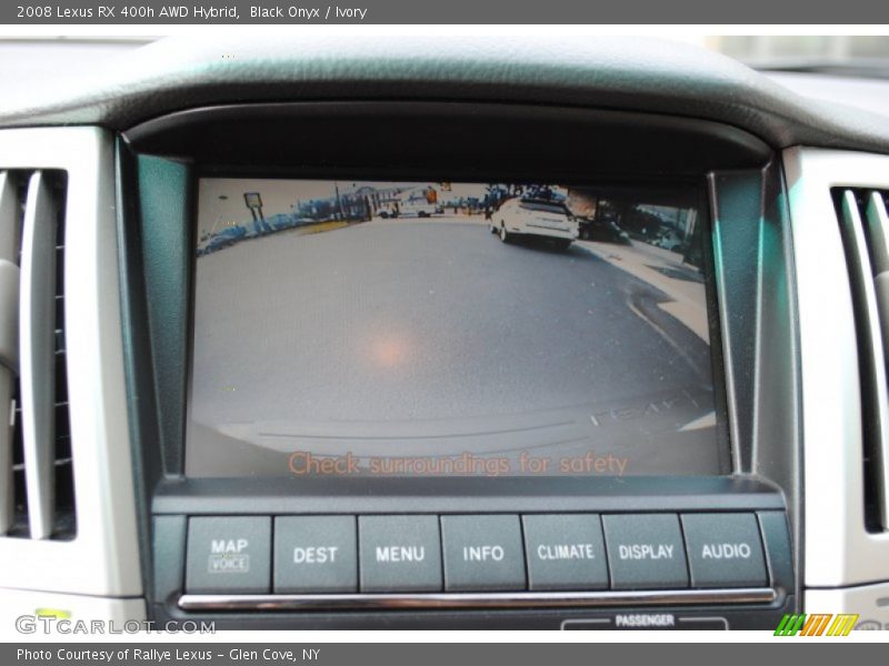 Black Onyx / Ivory 2008 Lexus RX 400h AWD Hybrid