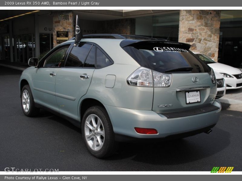 Bamboo Pearl / Light Gray 2009 Lexus RX 350 AWD