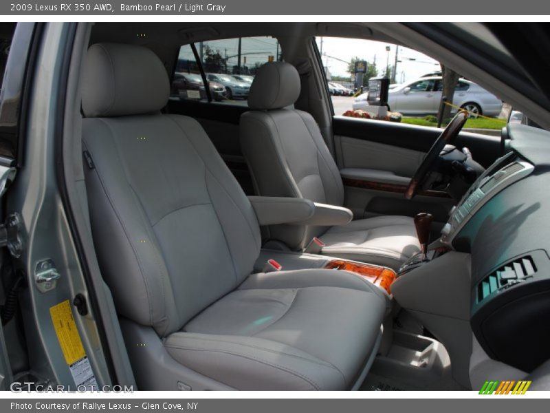 Bamboo Pearl / Light Gray 2009 Lexus RX 350 AWD