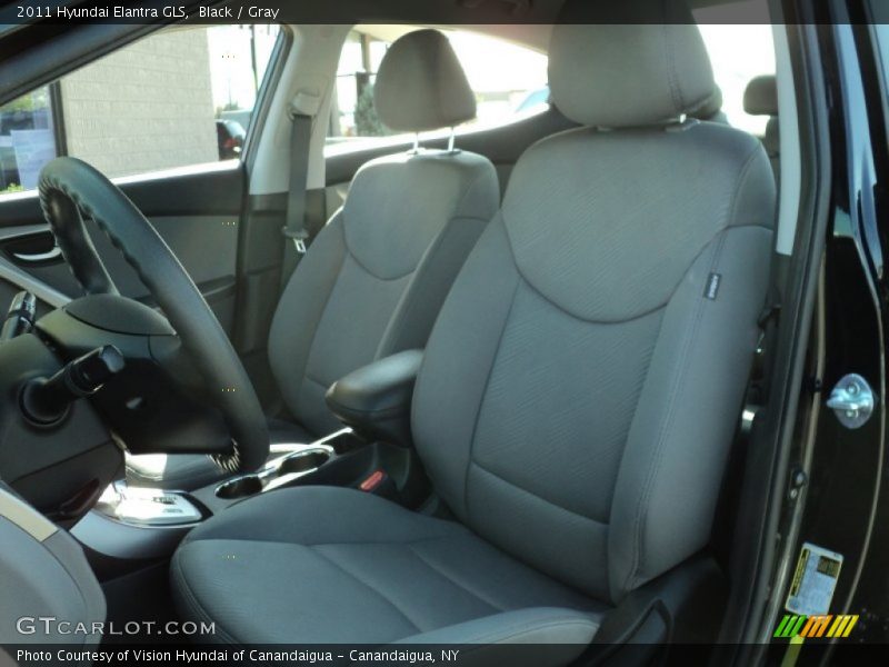 Black / Gray 2011 Hyundai Elantra GLS