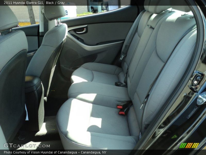Black / Gray 2011 Hyundai Elantra GLS