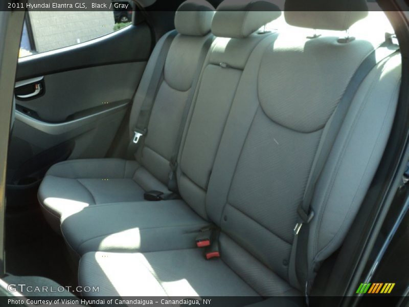 Black / Gray 2011 Hyundai Elantra GLS