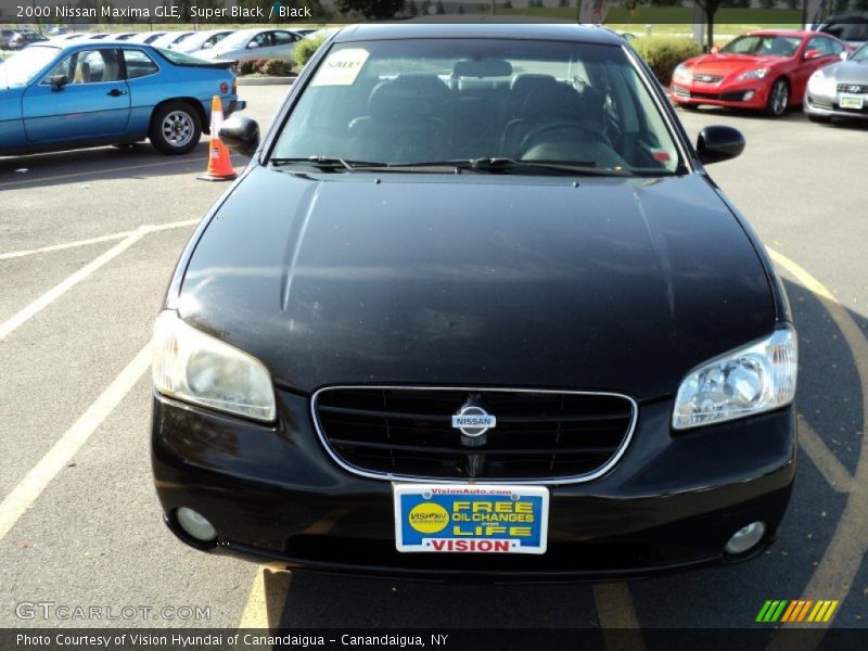 Super Black / Black 2000 Nissan Maxima GLE