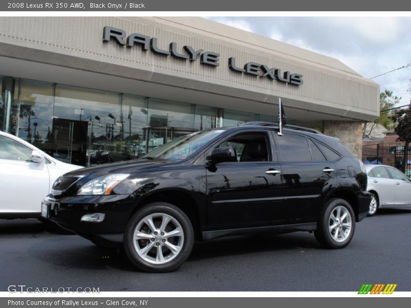 Black Onyx / Black 2008 Lexus RX 350 AWD