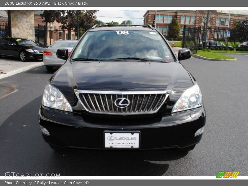 Black Onyx / Black 2008 Lexus RX 350 AWD
