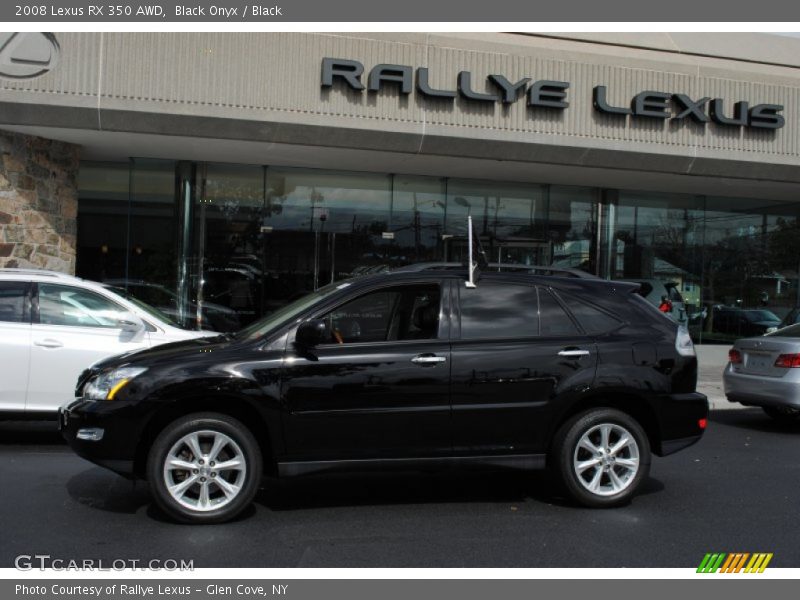 Black Onyx / Black 2008 Lexus RX 350 AWD