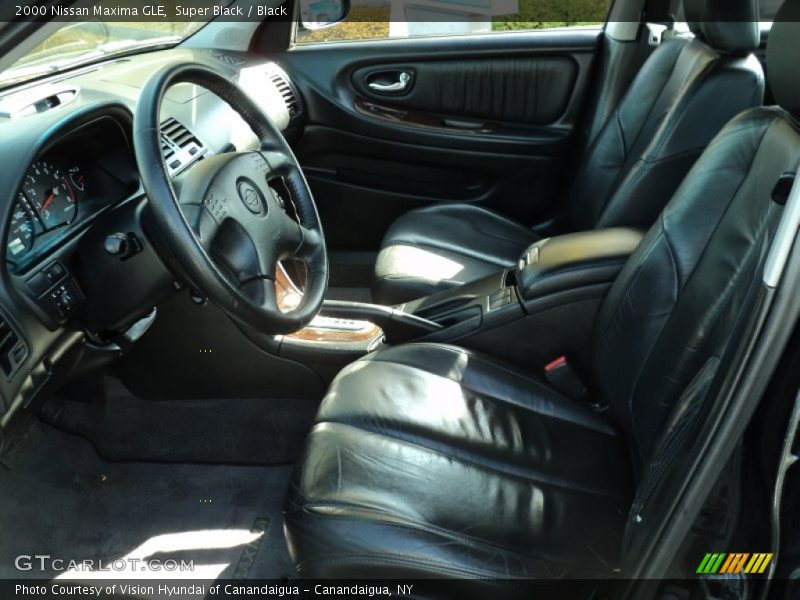 Super Black / Black 2000 Nissan Maxima GLE