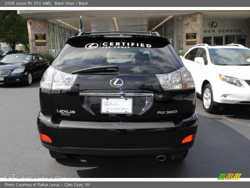 Black Onyx / Black 2008 Lexus RX 350 AWD