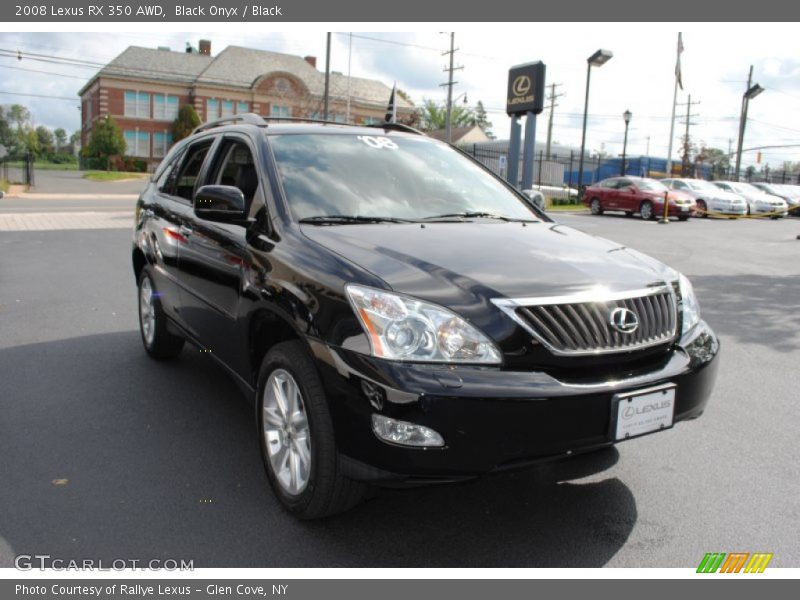 Black Onyx / Black 2008 Lexus RX 350 AWD