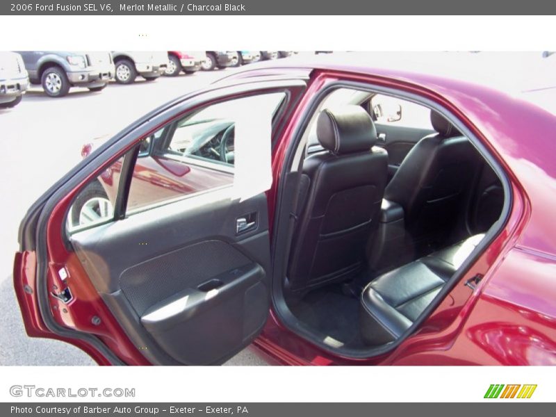 Merlot Metallic / Charcoal Black 2006 Ford Fusion SEL V6
