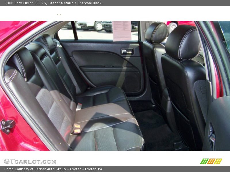 Merlot Metallic / Charcoal Black 2006 Ford Fusion SEL V6