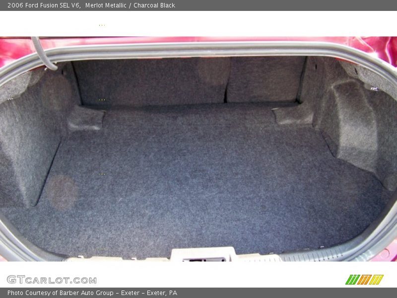 Merlot Metallic / Charcoal Black 2006 Ford Fusion SEL V6