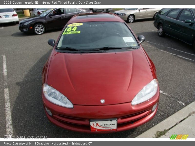 Inferno Red Tinted Pearl / Dark Slate Gray 2003 Dodge Intrepid SE