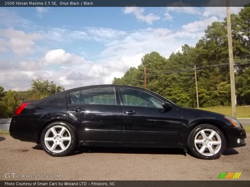 Onyx Black / Black 2006 Nissan Maxima 3.5 SE