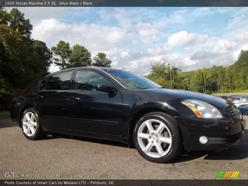 Onyx Black / Black 2006 Nissan Maxima 3.5 SE