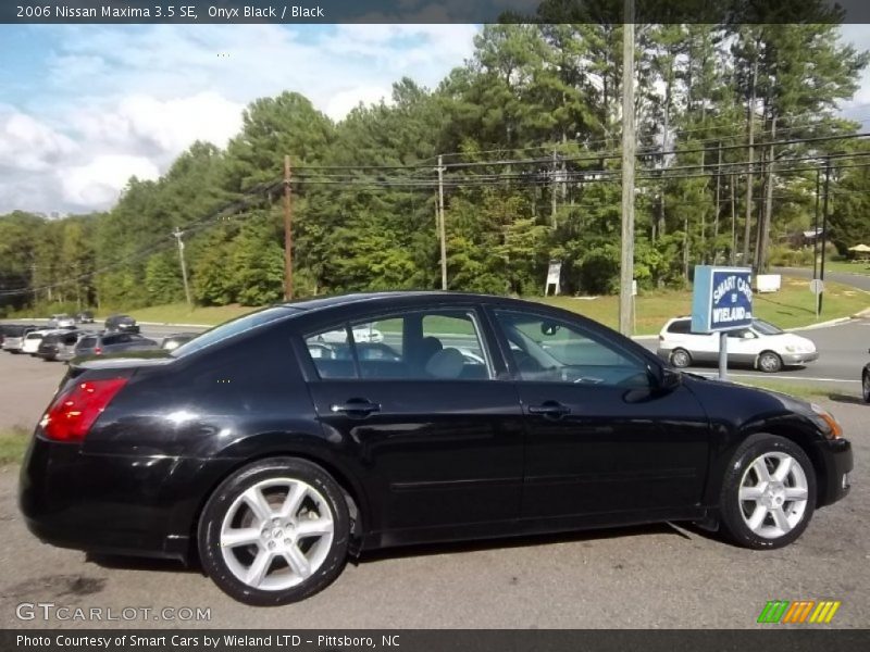 Onyx Black / Black 2006 Nissan Maxima 3.5 SE