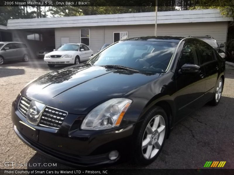 Onyx Black / Black 2006 Nissan Maxima 3.5 SE