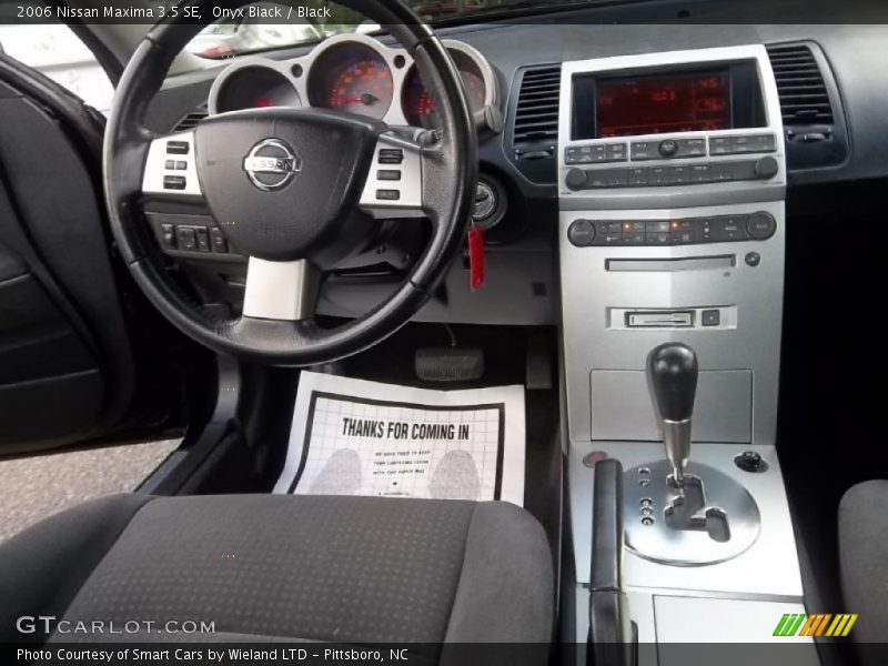 Onyx Black / Black 2006 Nissan Maxima 3.5 SE