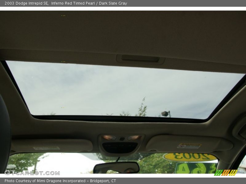 Inferno Red Tinted Pearl / Dark Slate Gray 2003 Dodge Intrepid SE