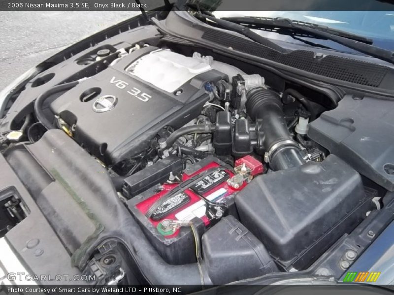 Onyx Black / Black 2006 Nissan Maxima 3.5 SE