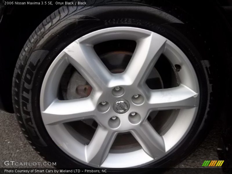 Onyx Black / Black 2006 Nissan Maxima 3.5 SE