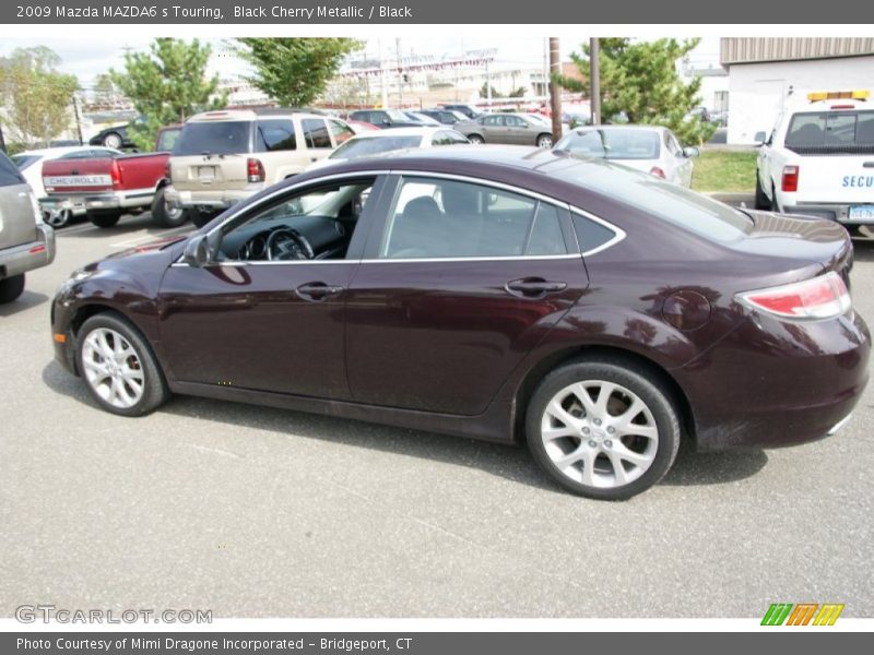 Black Cherry Metallic / Black 2009 Mazda MAZDA6 s Touring