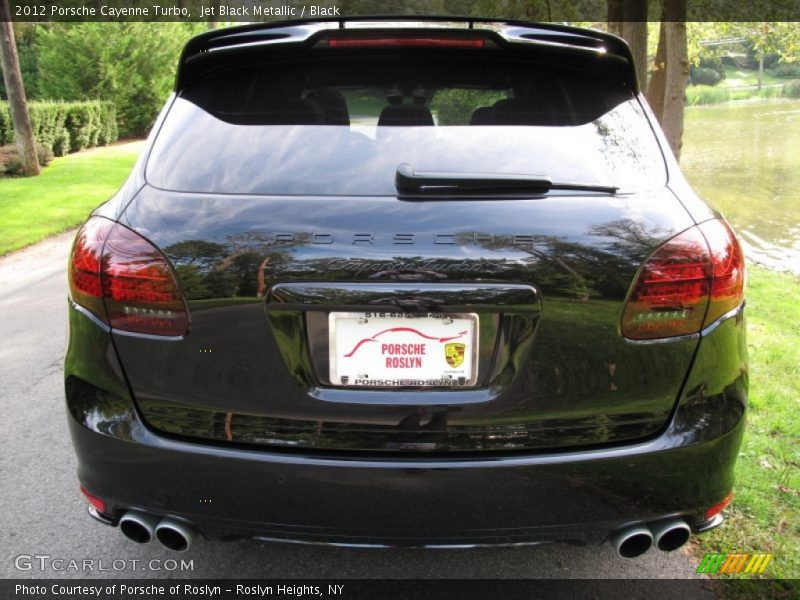 Jet Black Metallic / Black 2012 Porsche Cayenne Turbo