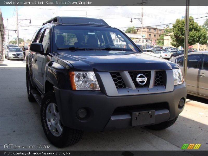 Super Black / Desert/Graphite 2006 Nissan Xterra S 4x4