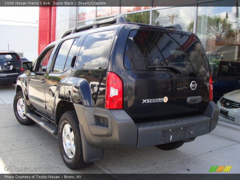 Super Black / Desert/Graphite 2006 Nissan Xterra S 4x4