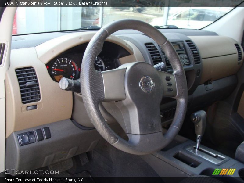 Super Black / Desert/Graphite 2006 Nissan Xterra S 4x4